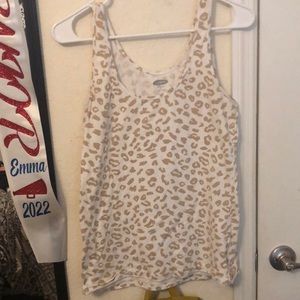 CHEETAH PRINT TANK TOP